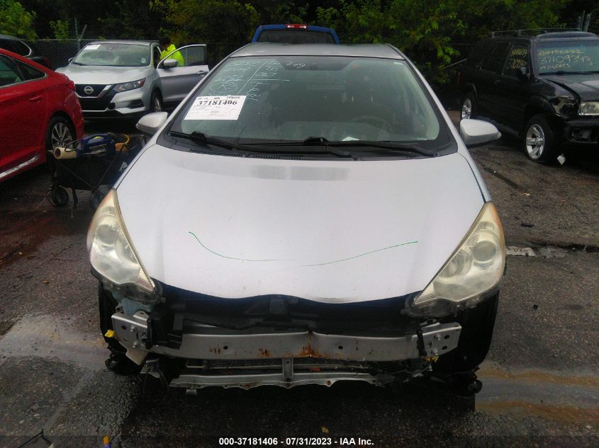 2013 TOYOTA PRIUS C ONE/TWO/THREE/FOUR - JTDKDTB37D1052473
