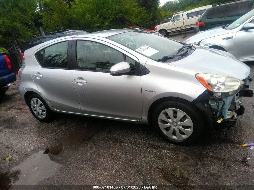 2013 TOYOTA PRIUS C ONE/TWO/THREE/FOUR - JTDKDTB37D1052473