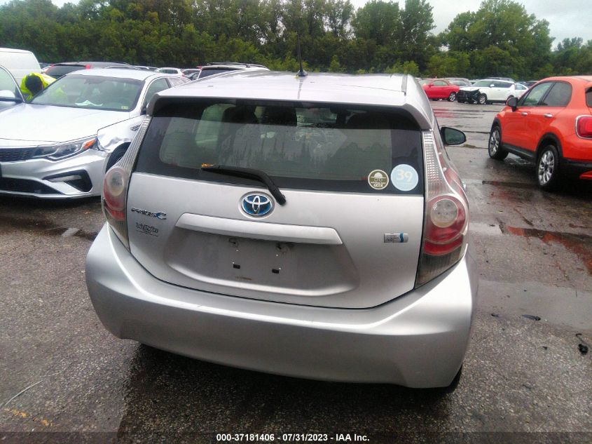 2013 TOYOTA PRIUS C ONE/TWO/THREE/FOUR - JTDKDTB37D1052473