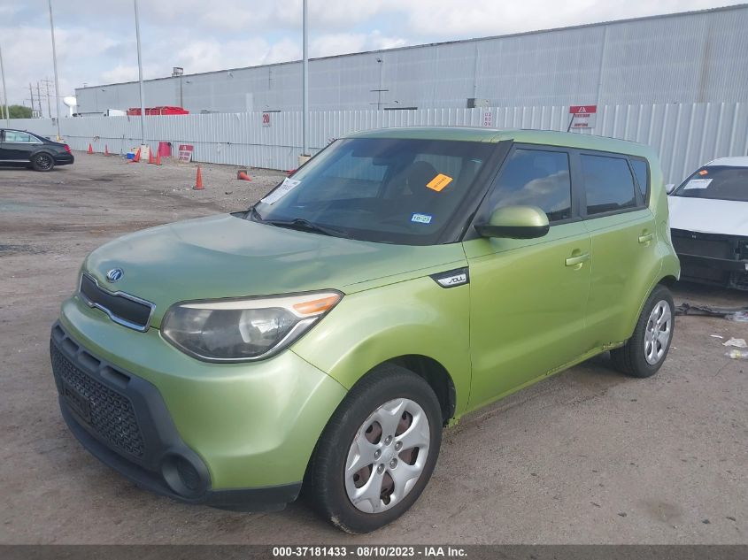 2015 KIA SOUL BASE - KNDJN2A2XF7749941