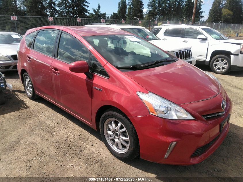 2014 TOYOTA PRIUS V TWO/THREE/FIVE - JTDZN3EUXEJ001602