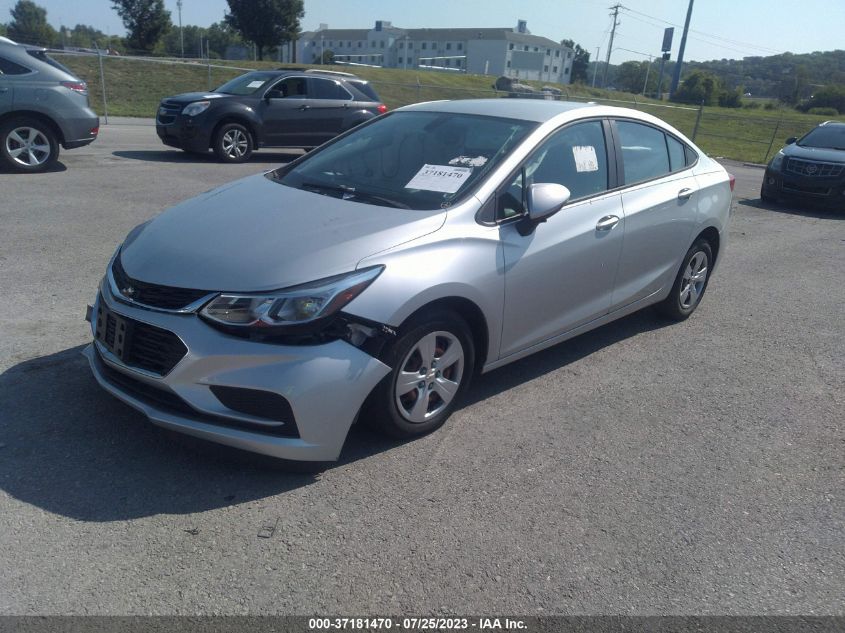 2017 CHEVROLET CRUZE LS - 1G1BC5SM9H7251933