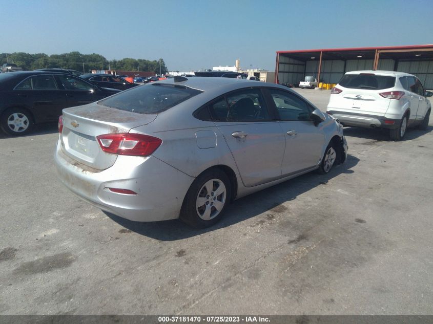 2017 CHEVROLET CRUZE LS - 1G1BC5SM9H7251933