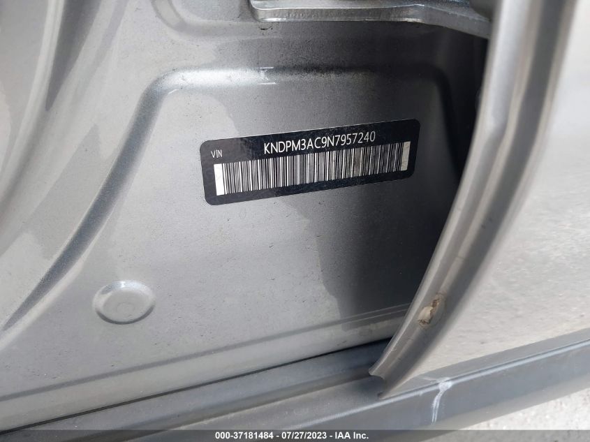 2022 KIA SPORTAGE LX - KNDPM3AC9N7957240