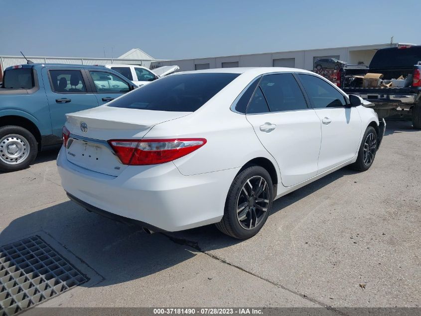 2016 TOYOTA CAMRY XLE/SE/LE/XSE - 4T1BF1FKXGU608015