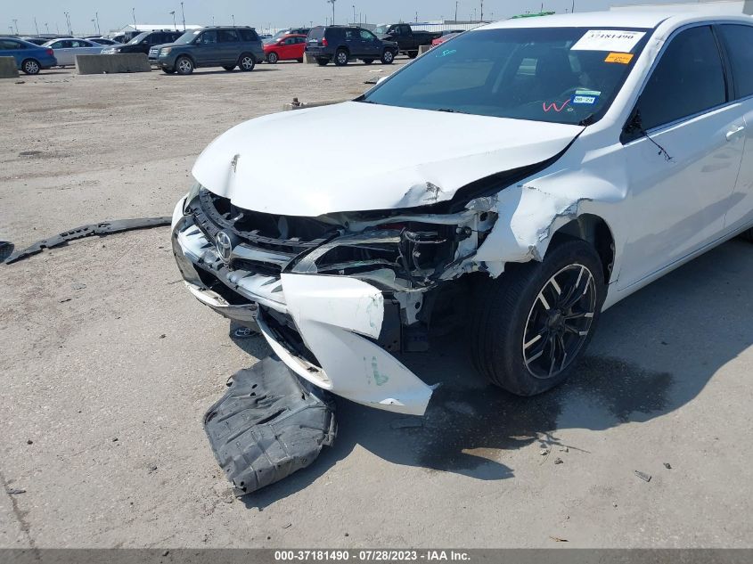 2016 TOYOTA CAMRY XLE/SE/LE/XSE - 4T1BF1FKXGU608015