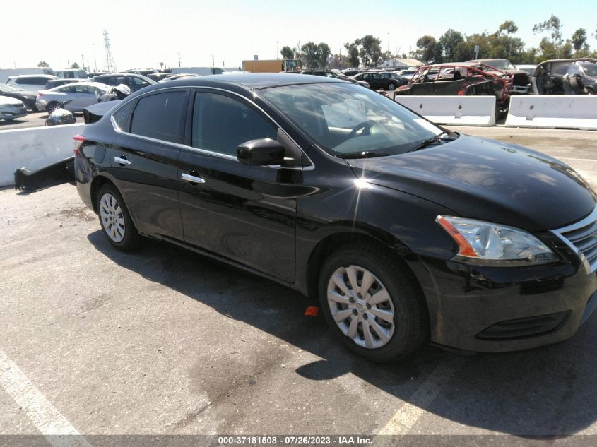 2014 NISSAN SENTRA S - 3N1AB7AP2EL657298