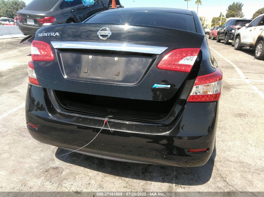 2014 NISSAN SENTRA S - 3N1AB7AP2EL657298