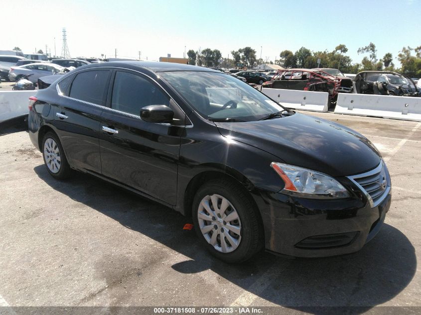 2014 NISSAN SENTRA S - 3N1AB7AP2EL657298