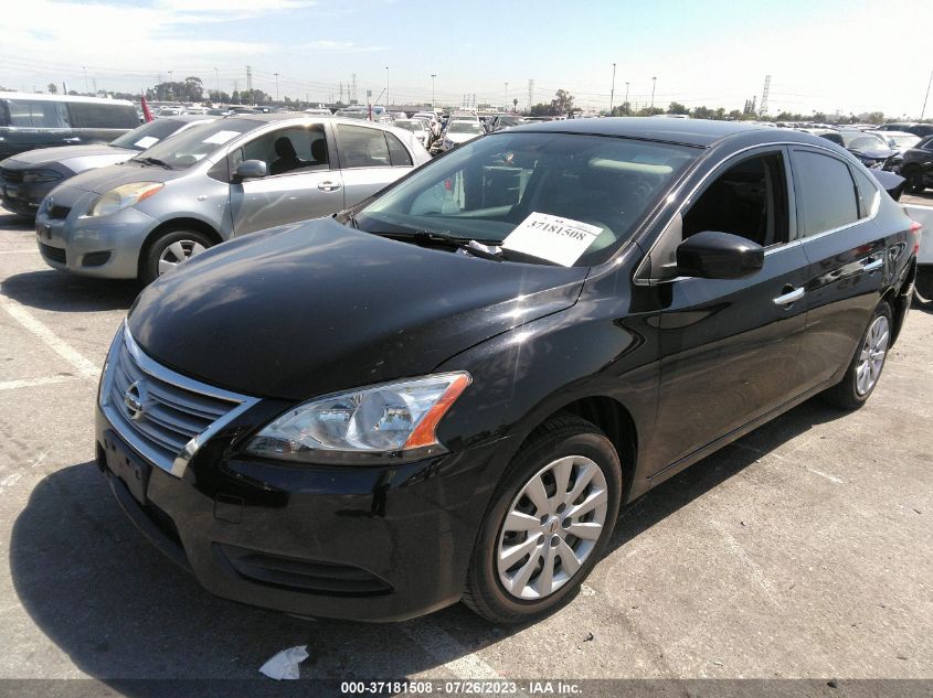 2014 NISSAN SENTRA S - 3N1AB7AP2EL657298