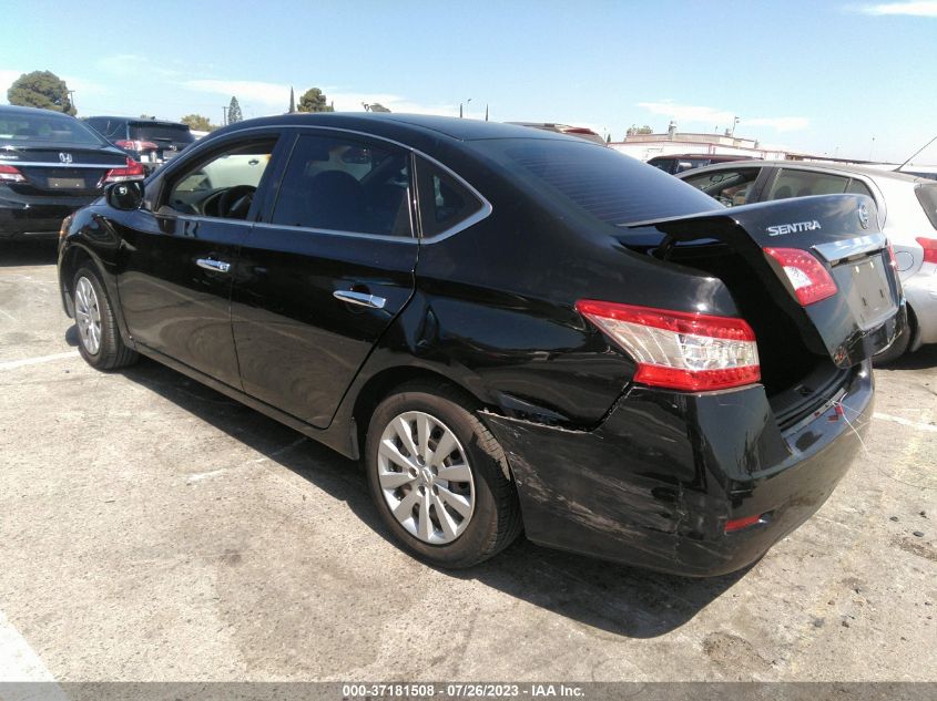 2014 NISSAN SENTRA S - 3N1AB7AP2EL657298