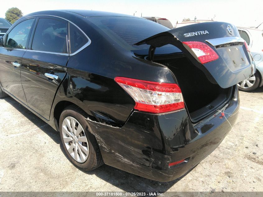2014 NISSAN SENTRA S - 3N1AB7AP2EL657298