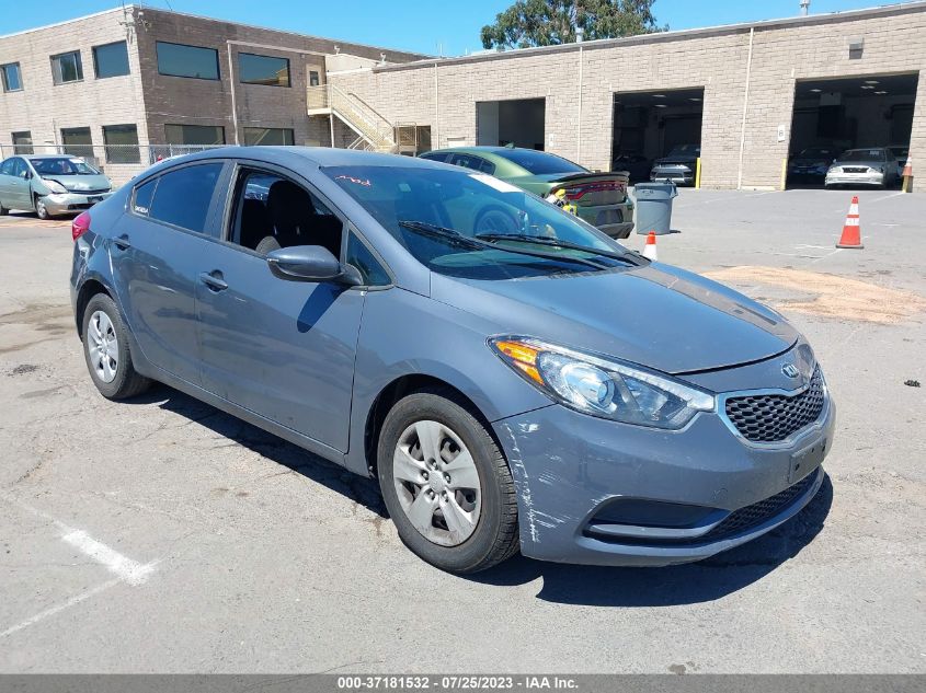 2016 KIA FORTE LX - KNAFK4A68G5565007