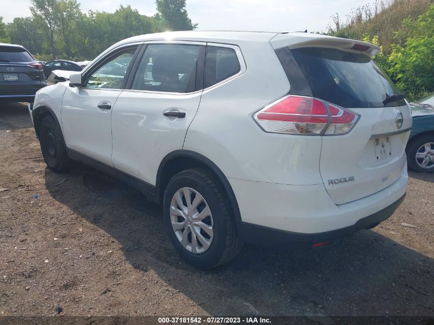 2016 NISSAN ROGUE SV/SL/S - KNMAT2MV5GP692271