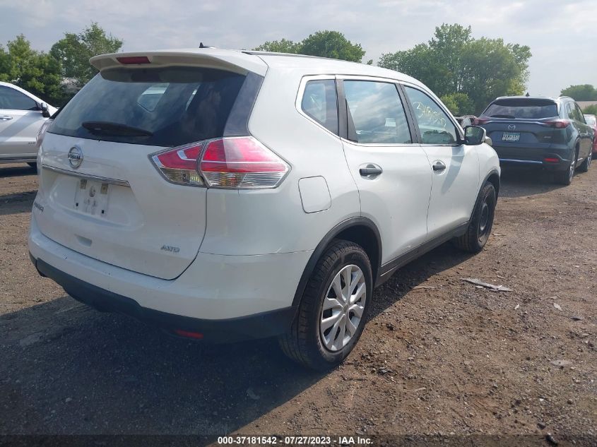 2016 NISSAN ROGUE SV/SL/S - KNMAT2MV5GP692271