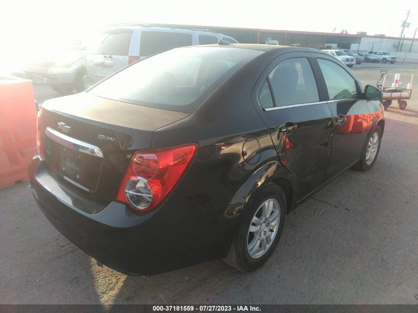 2013 CHEVROLET SONIC LT - 1G1JC5SH4D4200849