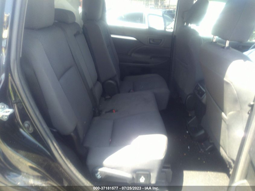 2015 TOYOTA HIGHLANDER LE - 5TDZARFH8FS016197