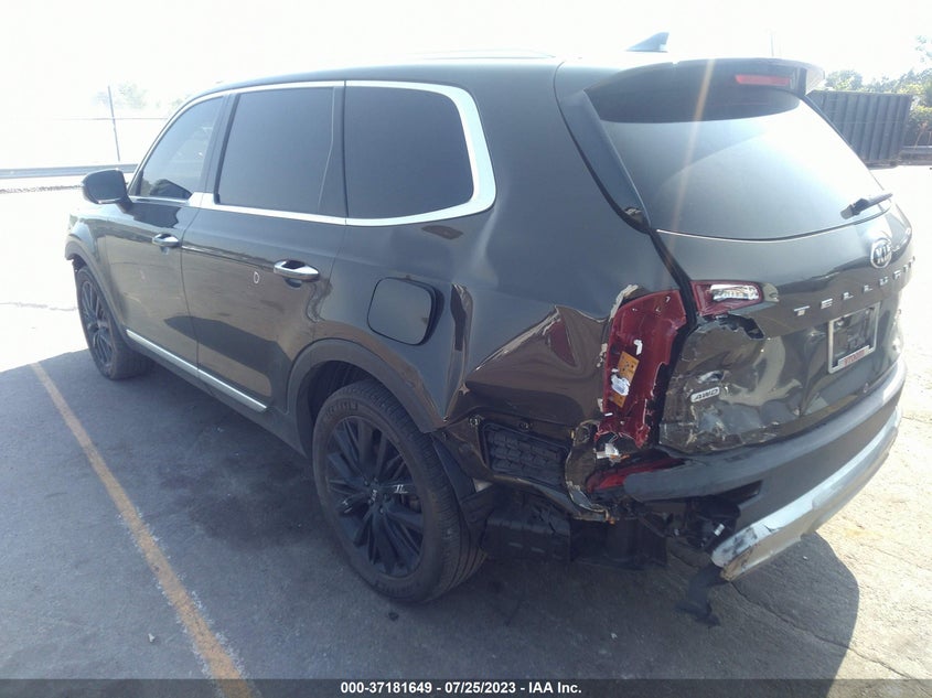 VIN 5XYP5DHC9LG033678 2020 KIA TELLURIDE SX