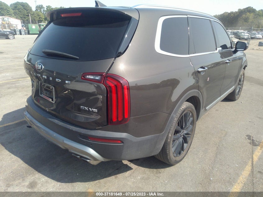 VIN 5XYP5DHC9LG033678 2020 KIA TELLURIDE SX