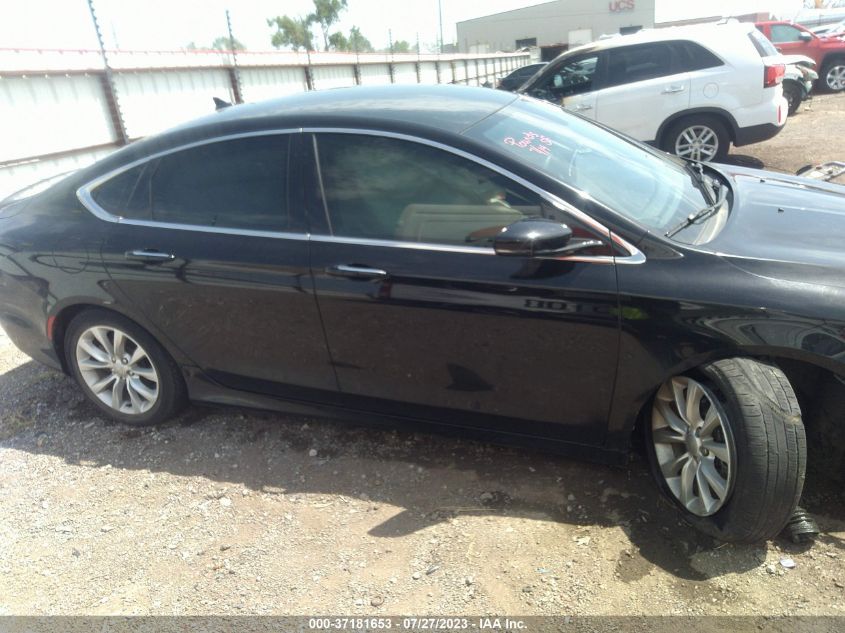 2015 CHRYSLER 200 C - 1C3CCCCG0FN509858