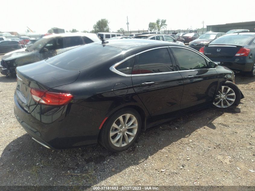2015 CHRYSLER 200 C - 1C3CCCCG0FN509858