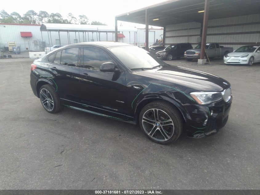 2016 BMW X4 XDRIVE28I - 5UXXW3C57G0M89902