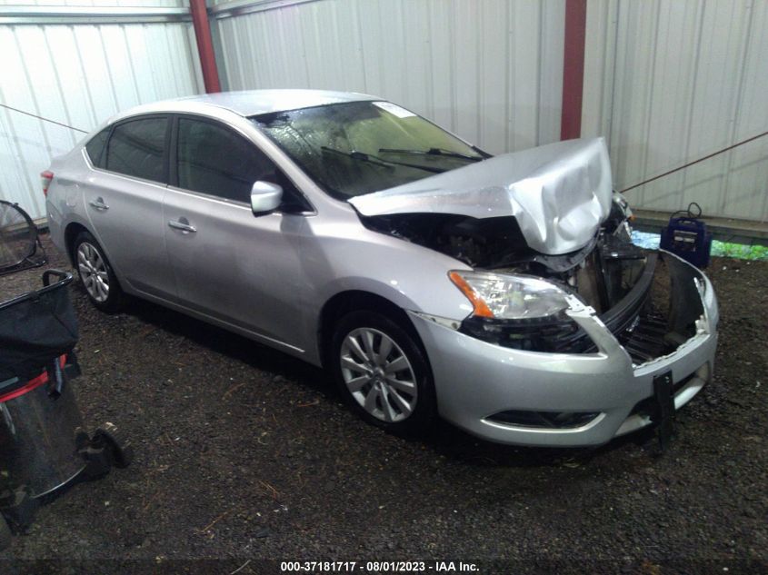 2015 NISSAN SENTRA S - 3N1AB7AP1FY377005