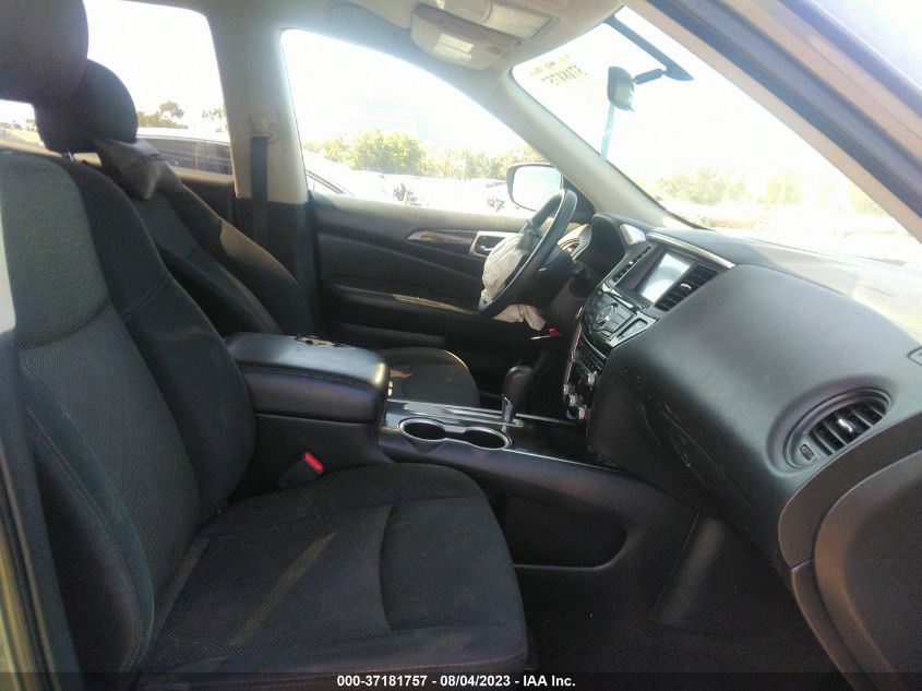 VIN 5N1DR2MN3JC647111 2018 NISSAN PATHFINDER S