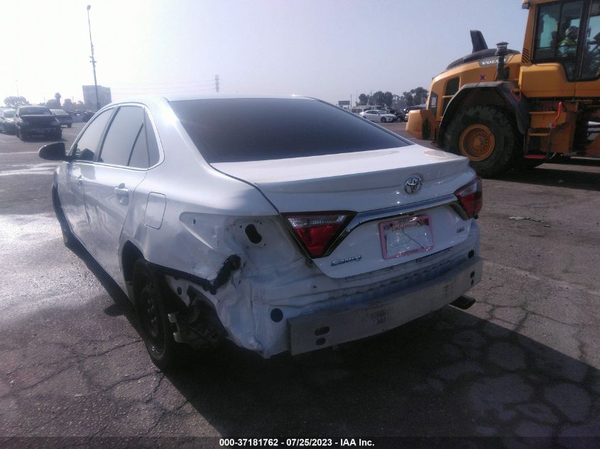2017 TOYOTA CAMRY XLE/SE/LE/XSE - 4T1BF1FK2HU356262