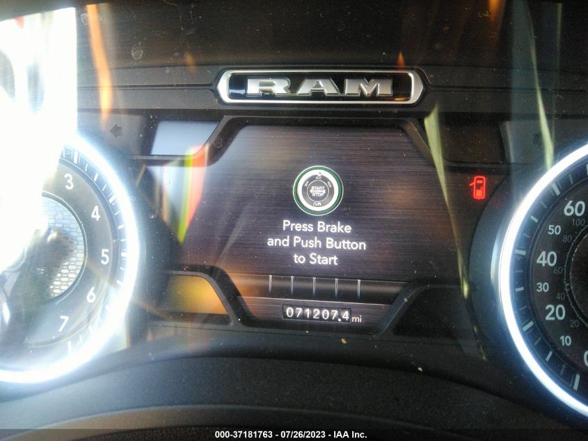 2019 RAM 1500 LARAMIE - 1C6RREJT6KN740619
