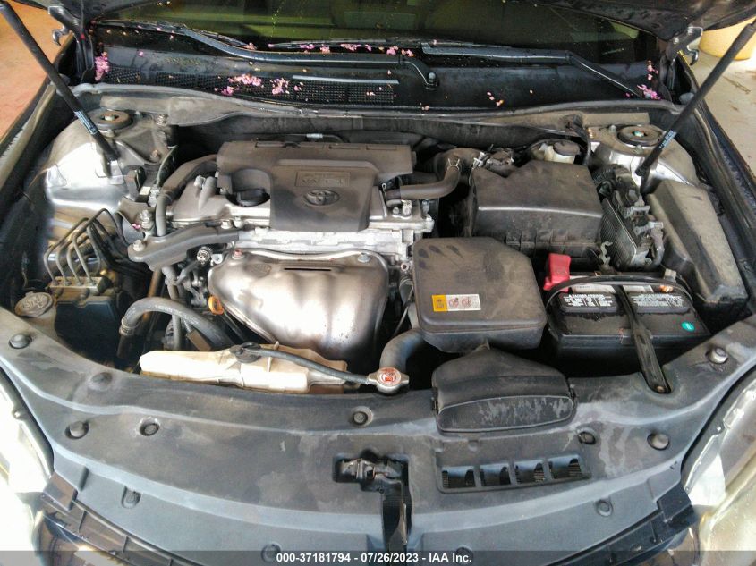 2017 TOYOTA CAMRY XLE/SE/LE/XSE - 4T1BF1FK5HU681357