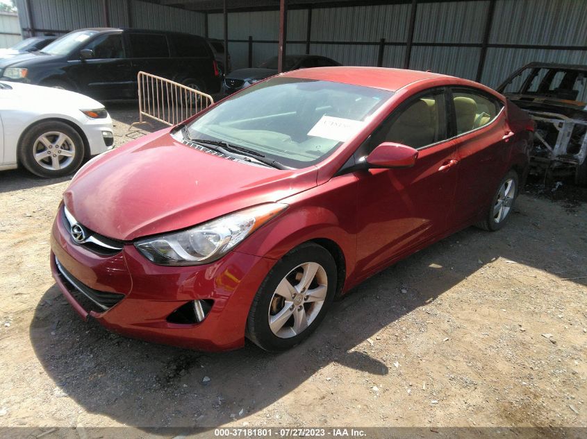 2013 HYUNDAI ELANTRA GLS - 5NPDH4AE7DH374402