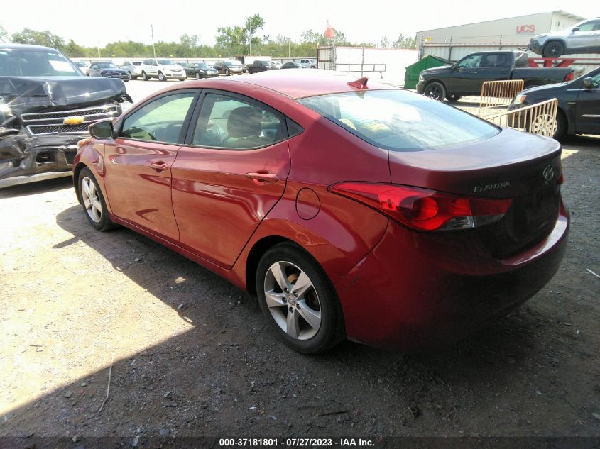 2013 HYUNDAI ELANTRA GLS - 5NPDH4AE7DH374402