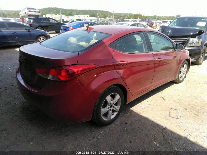 2013 HYUNDAI ELANTRA GLS - 5NPDH4AE7DH374402