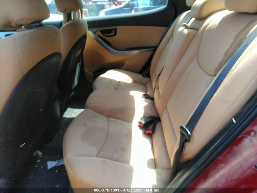 2013 HYUNDAI ELANTRA GLS - 5NPDH4AE7DH374402