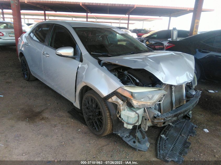 2014 TOYOTA COROLLA L/LE/LE PLS/PRM/S/S PLS - 2T1BURHEXEC117549