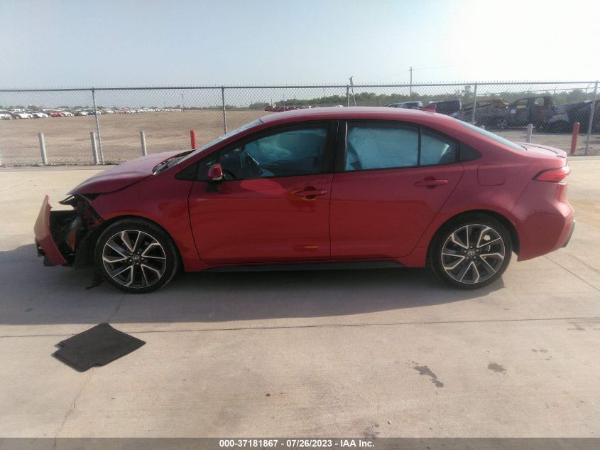 2020 TOYOTA COROLLA SE/NIGHTSHADE - 5YFS4RCE3LP052936