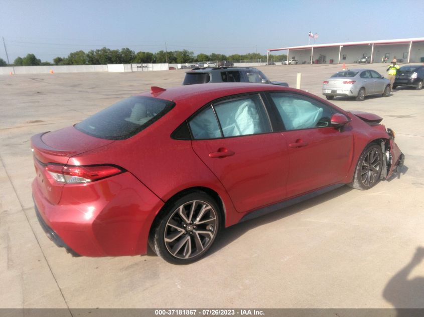 2020 TOYOTA COROLLA SE/NIGHTSHADE - 5YFS4RCE3LP052936