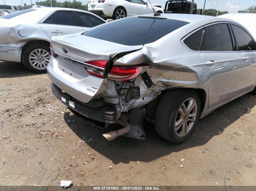 2018 FORD FUSION SE - 3FA6P0HD0JR185512