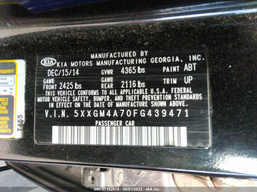 2013 TOYOTA CAMRY L/LE/SE/XLE - 4T1BF1FK5DU257932