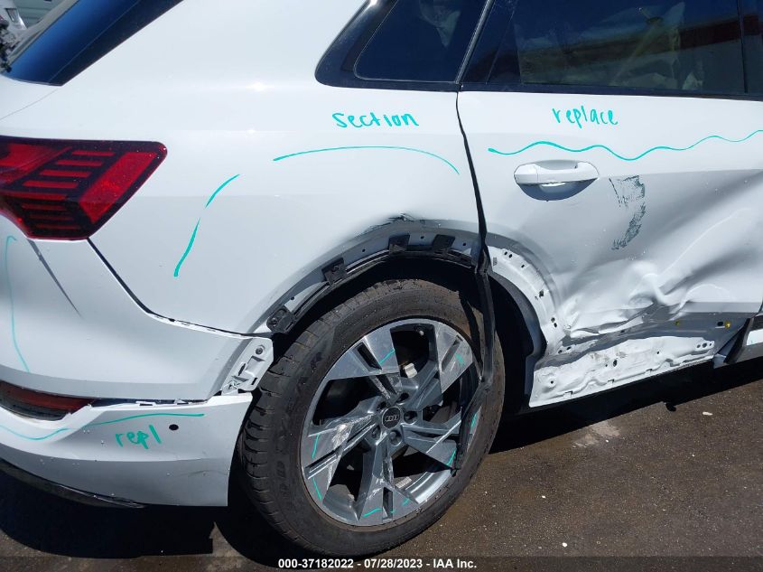 2022 AUDI E-TRON PREMIUM - WA1AAAGEXNB043257