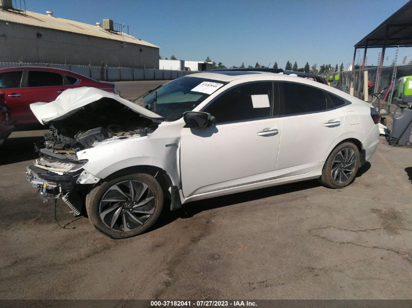 2019 HONDA INSIGHT TOURING 19XZE4F98KE024952