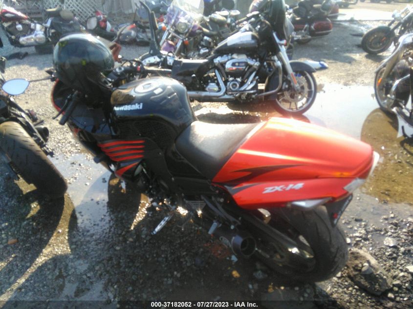 2009 KAWASAKI ZX1400 C JKBZXNC119A014037