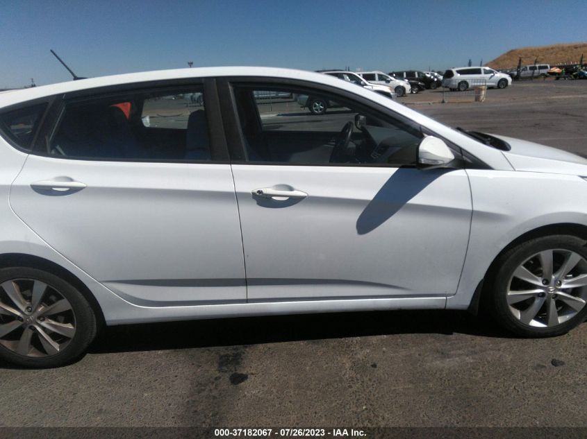 2014 HYUNDAI ACCENT SE - KMHCU5AE7EU163636