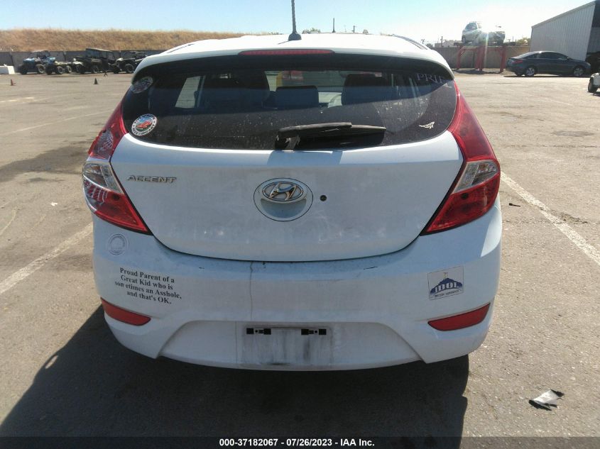 2014 HYUNDAI ACCENT SE - KMHCU5AE7EU163636
