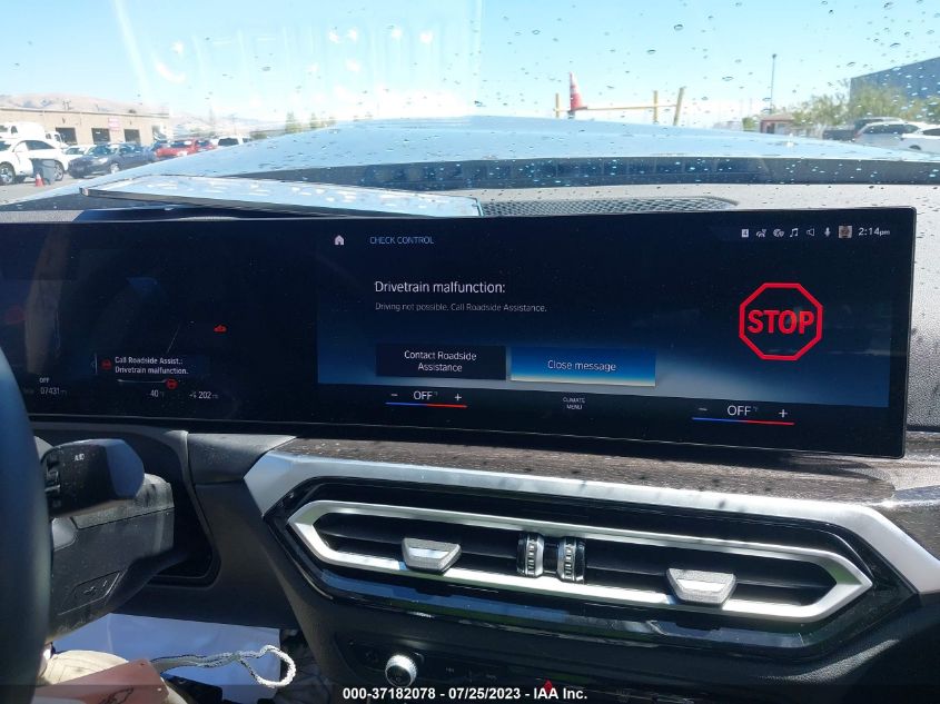 2023 BMW I4 EDRIVE40 WBY73AW02PFN76066