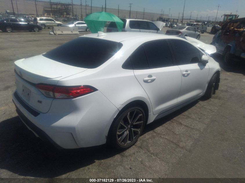 2020 TOYOTA COROLLA SE/NIGHTSHADE - 5YFS4RCE7LP044614