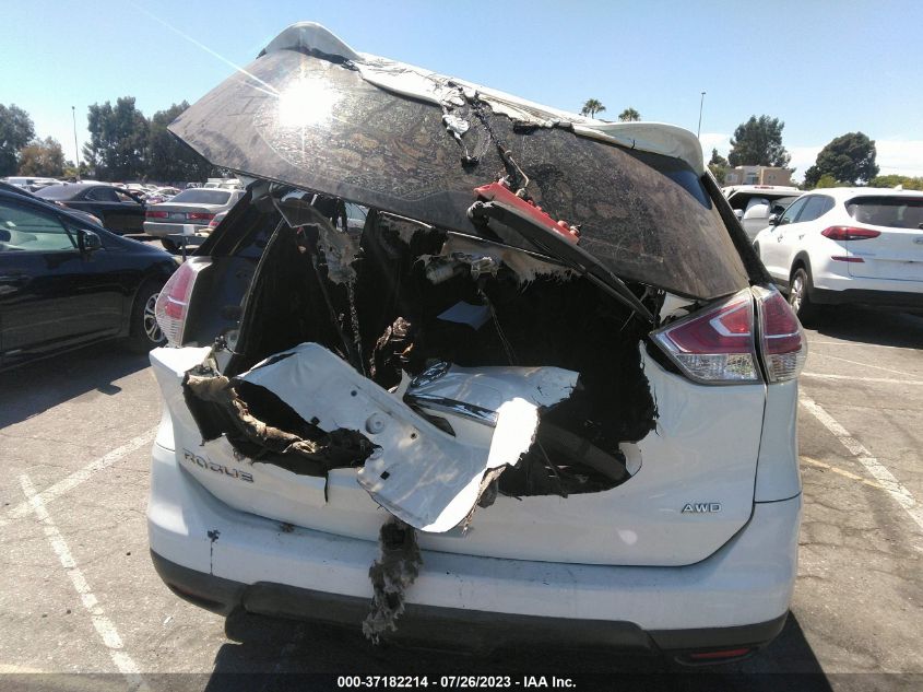 2016 NISSAN ROGUE S - KNMAT2MV3GP593822