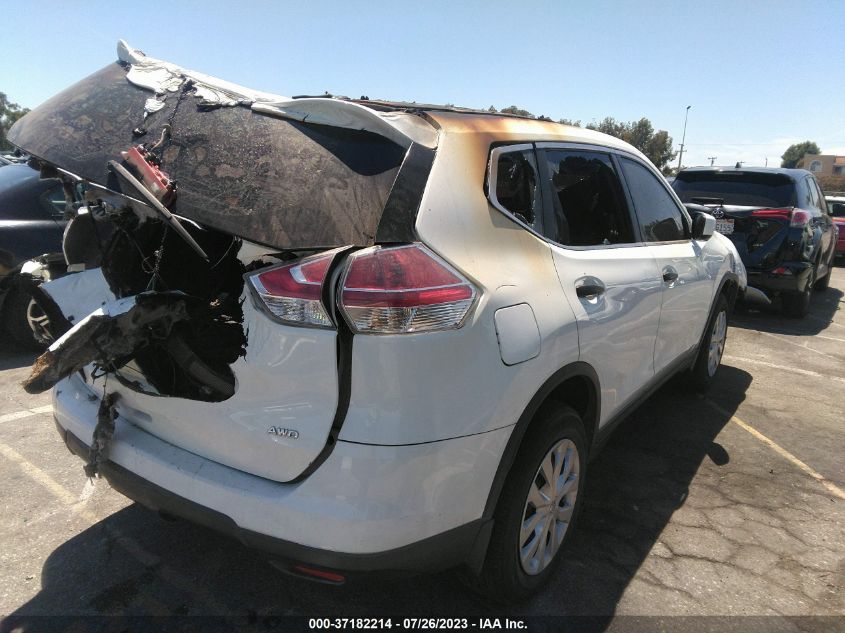 2016 NISSAN ROGUE S - KNMAT2MV3GP593822