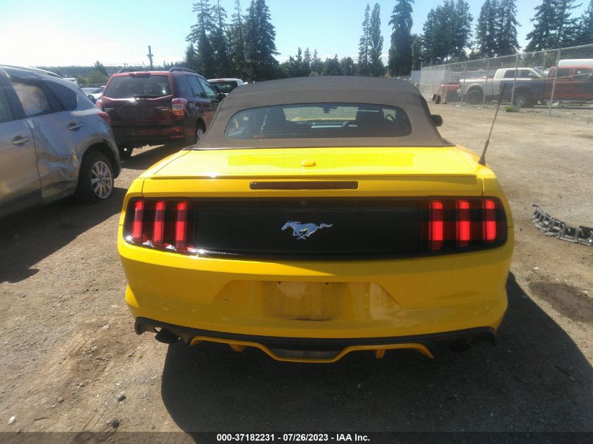 2016 FORD MUSTANG ECOBOOST PREMIUM - 1FATP8UHXG5212222